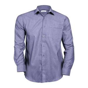 Camisa formal elegante de algodón Oxford de manga larga para un look profesional y camisa 100% algodón para vestir formal o casual. - Product Image 4