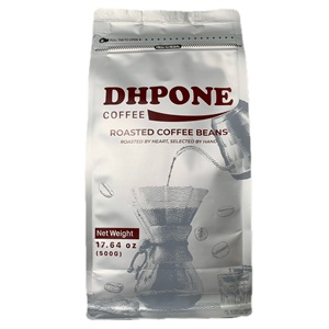 Premium Grade 1 Arabica <b>Coffee</b> Beans 100% Natural Medium Roast Mellow Taste From Vietnam DHPONE Brand 0.5kg Wholesale Price - Product Image 1