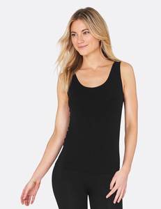 Camiseta sin mangas negra para mujer con cuello redondo, bordado frontal, minimalista, de punto sólido, sin mangas, transpirable, para fitness deportivo - Product Image 5