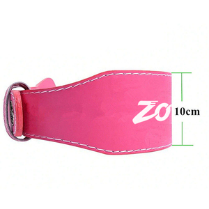 Ceinture de musculation en cuir rembourrée avec logo personnalisé à double boucle, ceinture de musculation OEM, fournisseur en gros - Product Image 3