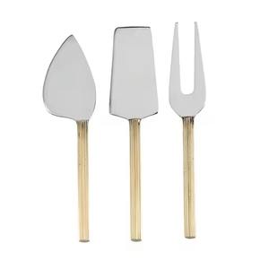 Juego de Cuchillos para Queso de Metal Premium, Herramientas Profesionales para Cortar Queso para Cocina, Comedor, Restaurante, Servicio de Catering - Product Image 2