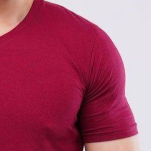 Camiseta de hombre de alta calidad, hecha a medida, corte regular, mejor diseño, ropa casual, camisetas para hombre con logotipo personalizado, teñido liso, OEM, ODM - Product Image 3