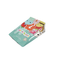 Sac d'emballage en plastique imprimé sur mesure avec logo, pochette à fond plat pour jouets en peluche Squishy, boîte mystère, objets de collection