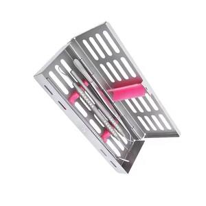 Kit de 4 instruments dentaires pour composites avec boîte de stérilisation |   Ensemble d'outils pour la pose de composites dentaires - Product Image 4