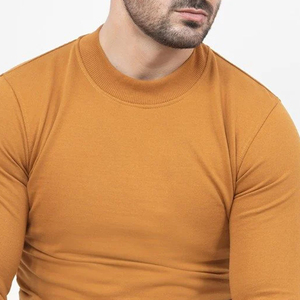 เสื้อสเวตเชิ้ตผ้าเฟรนช์เทอร์รี่หนานุ่มพิมพ์โลโก้แบบกำหนดเองสไตล์ใหม่สำหรับผู้ชาย ขายส่งเสื้อสเวตเชิ้ตคอกลมพิมพ์โลโก้แบบกำหนดเองสำหรับผู้ชาย - Product Image 4
