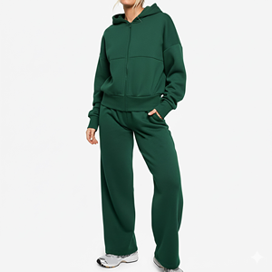 Chándal Informal para Mujer con Logotipo Personalizado, Tejido de Algodón Francés de Primera Calidad, Suave y Ligero - Product Image 2