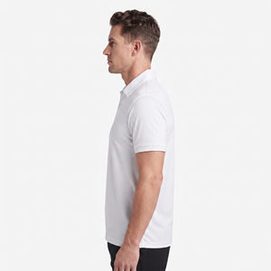 Lightweight Men's Golf Polo Breathable Men's Sport Golf Jersey Men Short Sleeve Stand Collar Golf Polo Jerseys - Product Image 3