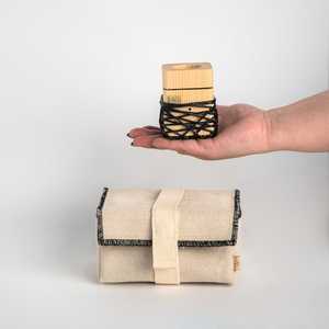 Gorgeous Wood Bakhoor <b>Burner</b> Decorative Mabkhara Holder <b>for</b> Bakhoor Aromatherapy and Traditional Decor - Product Image 6