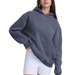 Sudadera con Capucha Personalizada con Logotipo, Estilo Moderno, Buena Calidad, Sudadera Informal de Invierno para Mujer, Sudadera con Capucha de Felpa - Product Image 3