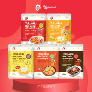 Venta al por Mayor de Pastel de Arroz Coreano Jjajang Tokpokki 140g O'food - Sabor a Salsa de Frijol Negro |   No picante - Product Image 5