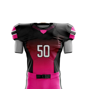 Men’s American Football Training Uniform Set Long Sleeve Football Jersey with Pants Moisture Wicking Breathable Sports Apparel - Product Image 2