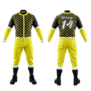 Camiseta de Béisbol Personalizable 100% Poliéster, Uniforme Deportivo Transpirable Personalizado para Hombres y Mujeres para Béisbol y Sóftbol - Product Image 1