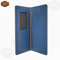 Dompet Kulit Pria Modern |    Dompet Lipat Kulit Asli untuk Pria |   Dompet Tipis Mewah Anti RFID |   Desain Minimalis