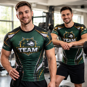T-shirts de compression pour la gym, directement de l'usine - Fournisseur OEM de t-shirts de compression personnalisés pour hommes - Product Image 6