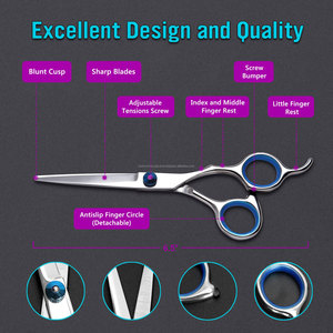 <b>Professional</b> Best-Quality 4Cr13 Stainless Steel <b>Hair</b> Cutting Shears High Performance <b>Hair</b> <b>Trimmers</b> for Salon Hairdressing Sharp - Product Image 5
