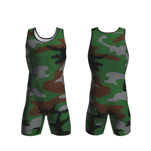 High Quality Customized Wrestling <b>Singlets</b> <b>Men</b> Breathable Custom Logo 100% Polyester Lightweight Pakistan OEM Service - Product Image 5