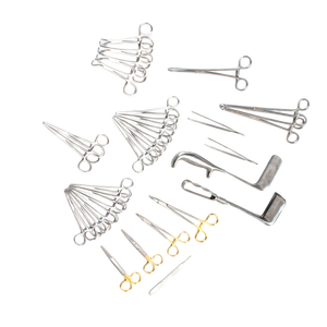 Ensemble d'instruments chirurgicaux manuels en acier inoxydable pour césarienne, forte demande, pour gynécologie, césariennes, utilisation hospitalière, réutilisable, Pakistan - Product Image 1