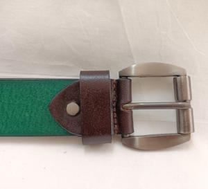 Cinturones de Cuero Genuino 100% Puro de la India, Personalizados y a la Moda 2026, Cinturones de Vestir de Cuero Puro para Hombre y Mujer, Venta al Por Mayor - Product Image 2