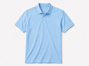 Polo en coton uni pour homme, manches courtes, col classique, décontracté, coupe ajustée, tricoté, logo personnalisé, OEM ODM, vente en gros - Product Image 2