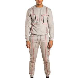 Ensemble survêtement homme col rond et pantalon de jogging, design personnalisé - Product Image 6