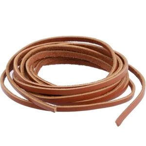 Braided Pattern Durable Custom Colors Available Genuine <b>Leather</b> Cord Custom Thickness For Jewelry <b>Bracelet</b> Necklace Making Use - Product Image 2
