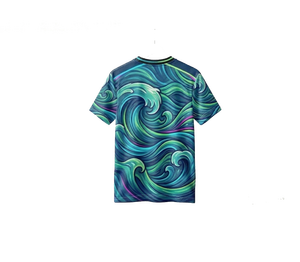 เสื้อยืดออกแบบเองสไตล์สปอร์ต ผ้าโพลีเอสเตอร์นุ่ม สวมใส่สบาย เหมาะสำหรับออกกำลังกาย วิ่ง และกิจกรรมกลางแจ้ง - Product Image 2