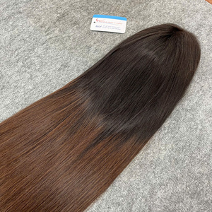 วิกผมแท้แบบตรงสไตล์ Bone Straight ติดลูกไม้ด้านหน้า ขายดี ผมเวียดนามแท้ 100% แบบไล่สี สำหรับตลาดสหรัฐอเมริกา - Product Image 3