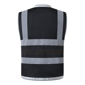 เสื้อกั๊กนิรภัยแบบไม่มีแขน คุณภาพพรีเมียม มาตรฐาน ANSI Class 1 EN ISO 20471 Class 2 พร้อมไฟ LED โลโก้ SPAWRTS SPORTS ดีไซน์ล่าสุด - Product Image 4