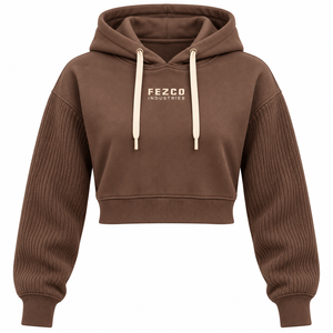 Sudadera con Capucha Corta y Cómoda para Entrenamiento, Viajes y Uso Diario para Mujer, Diseño con Servicio OEM - Product Image 6