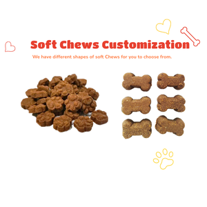Supplément nutritionnel quotidien à mâcher doux multivitaminé organique de qualité supérieure pour chiens chats chiot soutien immunitaire des articulations OEM ODM privé - Product Image 6