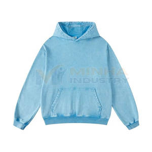 Sweats à capuche effet délavé, dernier design, fabriqués au Pakistan, style streetwear, prix de gros, sweats à capuche pour femmes, vente en ligne - Product Image 6