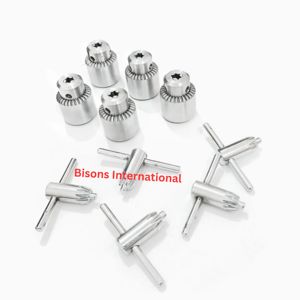 BISONS Lot de 5 instruments chirurgicaux vétérinaires orthopédiques Jacobs Chuck en acier inoxydable réutilisables pour animaux - Product Image 4
