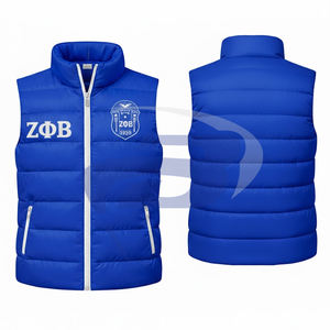 Zeta phi Beta zpb sorority เสื้อกั๊กบุนวมคุณภาพสูงเสื้อกั๊กกันความร้อนสำหรับผู้หญิง - Product Image 3
