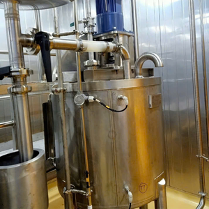 GW SS304/SS316 <b>Homogenizer</b> Mixer 100L Vertical Automatic for Cosmetics Food & Beverage Processing with PLC Control - Product Image 4