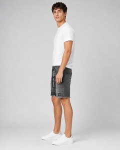 Shorts amples de qualité supérieure, shorts en jean personnalisés en gros, shorts en jean mi-longs pour hommes, shorts en jean tendance pour hommes - Product Image 6