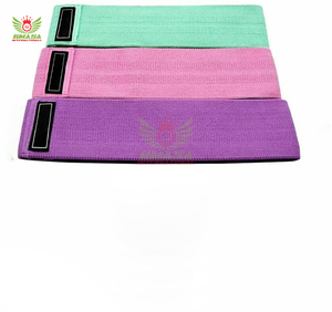 Set de Bandas de Resistencia para Entrenamiento de Cadera para Mujeres, Bandas Elásticas Anchas Antideslizantes para Ejercicios de Glúteos, de Poliéster Resistente - Product Image 2
