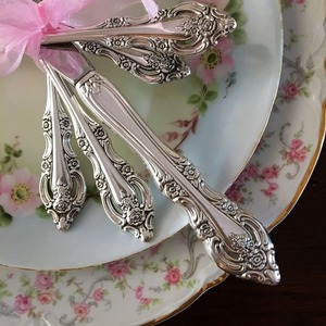 Luxury Vintage Cutlery Set Spoon Fork Knife Ornate Embossed Handle Silverware Dining <b>Flatware</b> for Hotel Restaurant Home - Product Image 3
