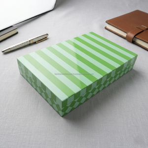 Caja de Almacenamiento de Madera Verde de Lujo con Compartimentos, Caja Decorativa para Joyas, Organizador de Recuerdos para Relojes, Adornos y Accesorios - Product Image 2