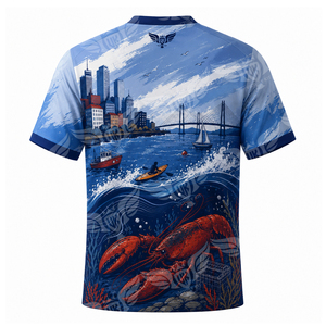 Camiseta de Fútbol Sublimada para Fanáticos de la Copa Mundial 2026, Edición Langosta Costera, de Secado Rápido - Product Image 2