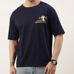 T-shirt Homme Grande Taille de Bonne Qualité à Prix Abordable, Logo Personnalisé Imprimé, Différentes Tailles et Couleurs - Product Image 1