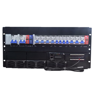 Sistema di Raddrizzamento Singolo 5U 24VDC 48VDC |   Massimo 8000W (4x2000W) 300A |   50/60Hz Efficienza 97% |   per Macchinari Industriali di Grandi Dimensioni 48V - Product Image 1