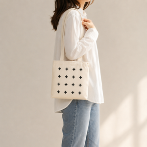 Cotton Tote Shopping <b>Bag</b> with Rope Handles | Reusable Grocery Carry <b>Bag</b> Eco Friendly Daily Use Wholesale Export Supply Retailers - Product Image 4