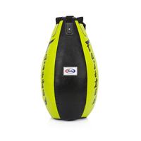 Sac de boxe d'entraînement Fairtex Tear Drop en PU, durable, avec fermeture à lacets, non rempli, à remplir de sable, pour adultes.