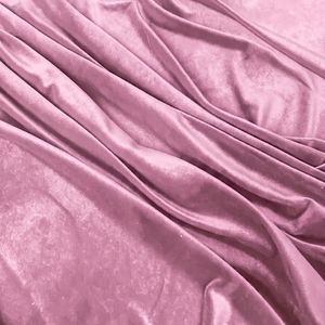 Light Onion Velvet 9000 100% Polyester Solid Woven Medium Weight Breathable Wrinkle Resistant Quick-Dry Fabric <b>for</b> Wedding - Product Image 6
