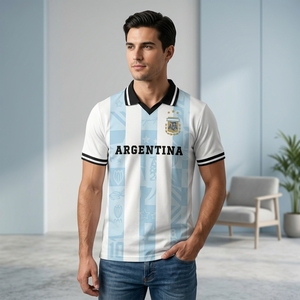 เสื้อโปโลฟุตบอลวินเทจ น้ำหนักเบา สำหรับแฟนบอล - Product Image 3