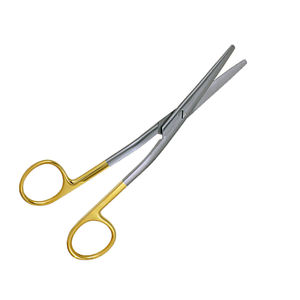 Tijeras Quirúrgicas Manuales de Acero Alemán con Insertos de Carburo de Tungsteno de 16 cm, Dorso Dorado, para Cirugía Plástica, Fabricadas a Medida por Dentavex - Product Image 4