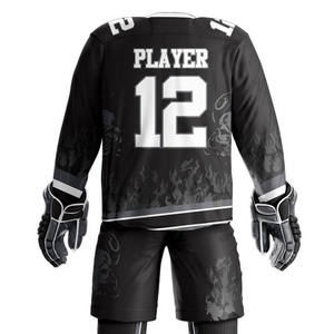 Uniforme de hockey sur glace de qualité supérieure pour hommes, fabriqué au Pakistan, vêtements d'entraînement en ensemble, prix de gros pour adultes - Product Image 5