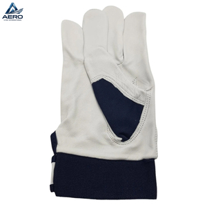 Nouveauté avec sangle réglable, meilleur fournisseur, bracelet élastique tendance antidérapant, créez vos propres gants de travail en cuir - Product Image 3
