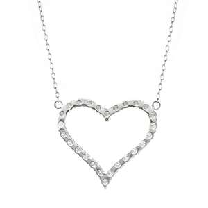 Collar con Colgante de Diamante Redondo Cultivado en Laboratorio, Oro, Oro Rosa, Oro Blanco o Plata de Ley, Certificado IGI - Product Image 3