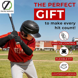 Baseball Batting Gloves Leather Winter Breathable Non-Slip Unisex for Adults Youth Men Women Kids Boys Girls - Product Image 5